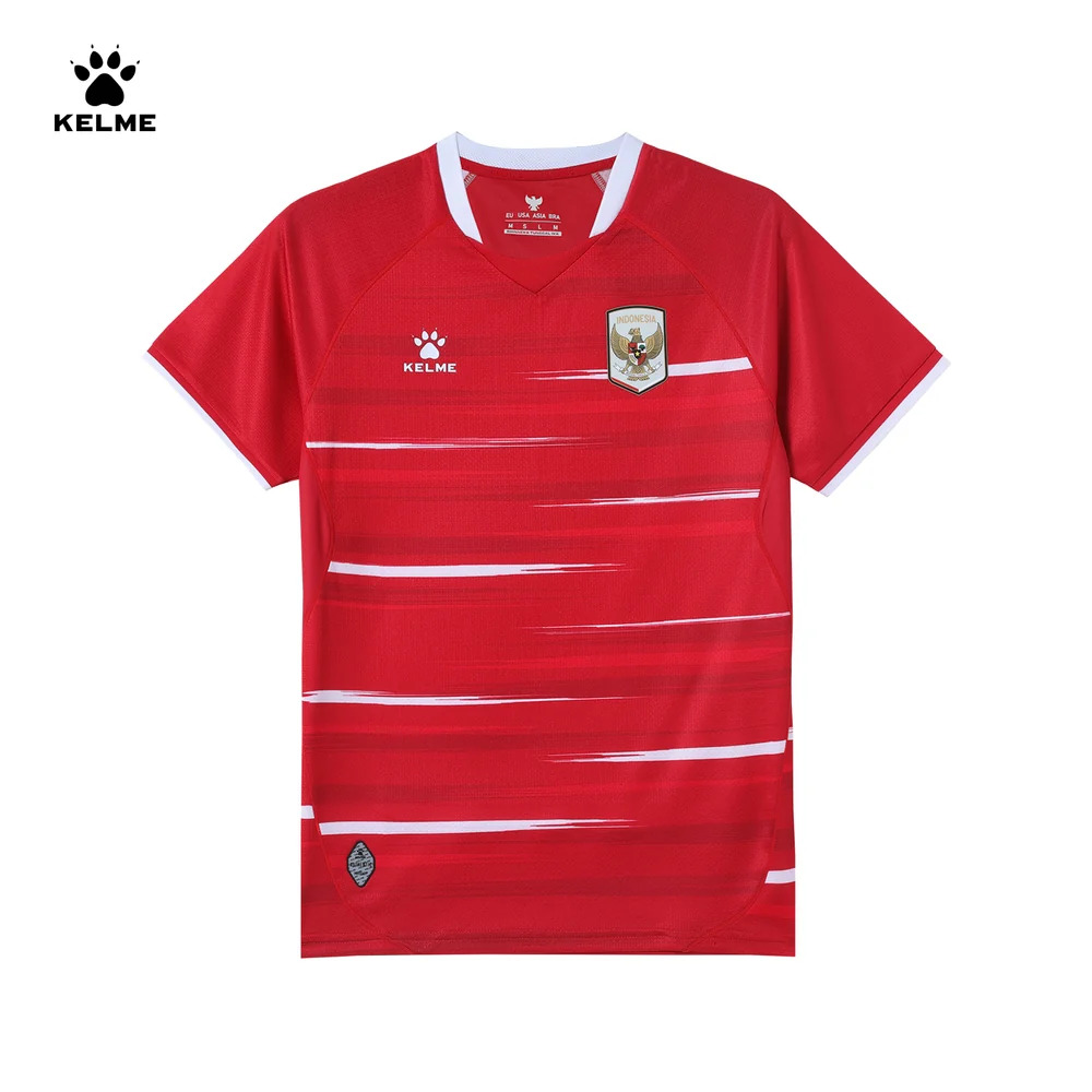 Jersey Timnas Indonesia Kandang Lengan Pendek Replika 2026